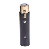 XLR 3 Pin Female to Male Adaptor for Stereo Microphone Cable