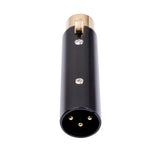 XLR 3 Pin Female to Male Adaptor for Stereo Microphone Cable
