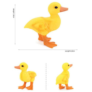 Farm Ducks Realistic Animal Figurines Duckling Little Duck
