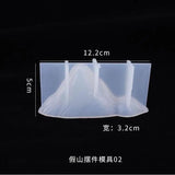 Silicone Mould Dried Flower Resin Craft DIY Terraces Island Mountain Mold