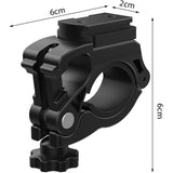 Bike Light Mount Bracket - Durable Nylon Holder for Handlebars