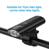 Bike Light Mount Bracket - Durable Nylon Holder for Handlebars