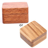 Walnut Wood Cufflink Jewelry Storage Box