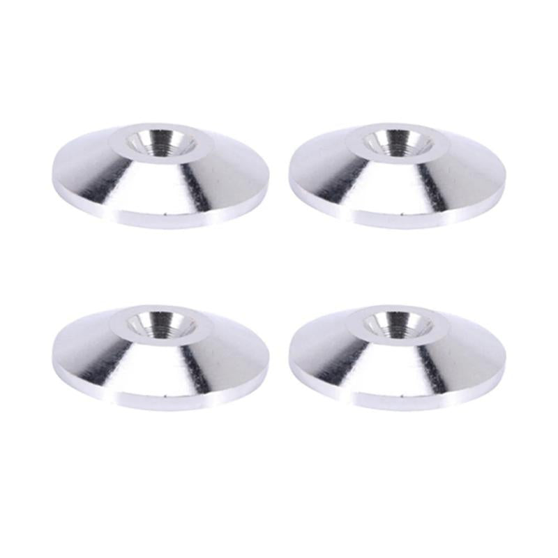 4 Pcs Speaker Pure Copper Spikes Pads Isolation Floor Stand Feet