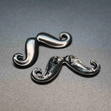 Vintage 17x43mm Mustache Pendant Charm DIY Supplies