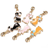 Drip rabbit lobster clasp DIY accessories DZ131 pearl pendant