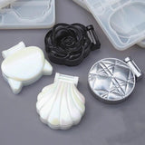 Crystal Makeup Mirror Silicone Epoxy Mould UV Resin Molds