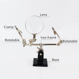 3-In-1 Welding Magnifying Glass Stand Repair Tool