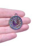 10PCS Clock Pendant Charm Alloy DIY Jewelry Accessories