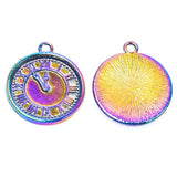 10PCS Clock Pendant Charm Alloy DIY Jewelry Accessories