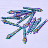 15PCS Arrow of Command Pendant Charm for Jewelry DIY