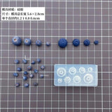 Blueberry Shaped Silicone Epoxy Resin Mold UV Mold Mini Food Mold