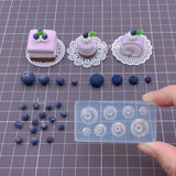 Blueberry Shaped Silicone Epoxy Resin Mold UV Mold Mini Food Mold