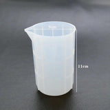 Crystal Epoxy Silicone Mold with Scale Disposable Measuring Cup Jewelry Tools