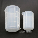 Crystal Epoxy Silicone Mold with Scale Disposable Measuring Cup Jewelry Tools