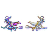 10PCS/Lot Witch Pendant Charm Electroplated Alloy DIY Jewelry Supplies