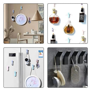 Epoxy Resin Mold Refrigerator Hook Silicone Mold Traceless Nail Rack