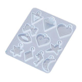 Flower Moon Butterfly Earring Resin Molds for Epoxy Casing