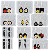 Hexagonal Epoxy Resin Mold for Earrings Pendants