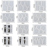 Hexagonal Epoxy Resin Mold for Earrings Pendants