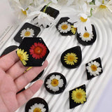 Hexagonal Epoxy Resin Mold for Earrings Pendants