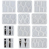 Hexagonal Epoxy Resin Mold for Earrings Pendants
