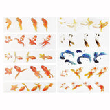 Fish UV Resin Stickers FillDecorative Sticker DIY Micro Landscape Scrapboo