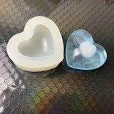3D Love Silicone Mold for Epoxy Resin DIY Jewelry Pendant