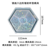 Laser Holographic Silicone Mold for Epoxy Resin Jewelry Making