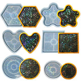 Laser Holographic Silicone Mold for Epoxy Resin Jewelry Making