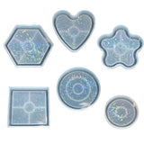 Laser Holographic Silicone Mold for Epoxy Resin Jewelry Making