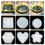 Laser Holographic Silicone Mold for Epoxy Resin Jewelry Making