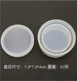 Transparent Silicone Pendant Mould Resin Craft Storage Box Mold