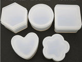 Transparent Silicone Pendant Mould Resin Craft Storage Box Mold