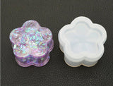 Transparent Silicone Pendant Mould Resin Craft Storage Box Mold