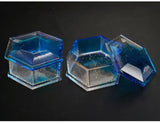 Silicone Necklace Mold Resin Craft DIY Hexagonal Box Epoxy Jewelry