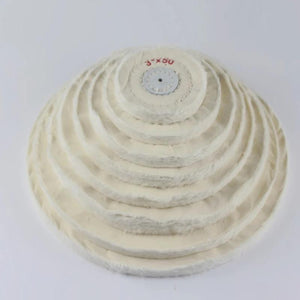 Yellow Cotton Lint Cloth Buffing Wheel for Jewelry Polishing