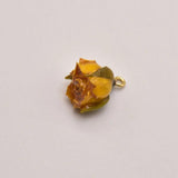1 Pcs/Lot 19mm*13mm Yellow Rose Real Flower Shape Accessories
