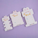 50Pcs Cartoon Rabbit Jewelry Packaging Materials Hanging Cards Tags