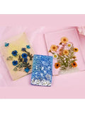 Dried Flower UV Resin Stickers 3D Dry Beauty Decal