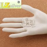 Triangle Bead Frame Charm 14.9x14.9mm 45pcs
