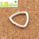Triangle Bead Frame Charm 14.9x14.9mm 45pcs
