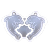 Dolphin Resin Mold Keychain Pendant Silicone Mold