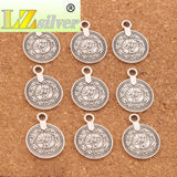 Boho Coin Charm Religious Metal Pendants - 20Pcs