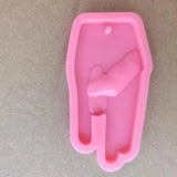 Love Gesture Hand Fish Scale Silicone Mold Epoxy Resin DIY Keychain Pendant Mold