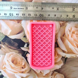 Love Gesture Hand Fish Scale Silicone Mold Epoxy Resin DIY Keychain Pendant Mold