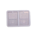 Media Player Shape Resin Molds for Epoxy Keychain Pendant Making DIY Art