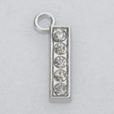 Letter Pendant 1,5 cm Necklace Charm Jewelry Personalized Alphabet Initial