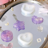 1Pcs Silicone Mold Keychain Pendants Epoxy Resin Mould For DIY Pendant