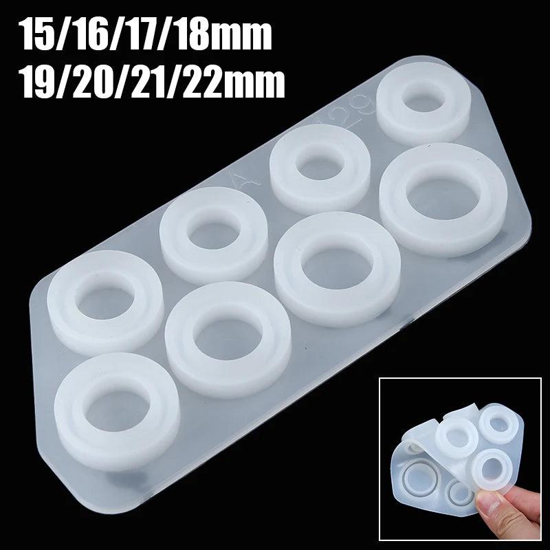 Silicone Casting Molds Set for DIY Resin Jewelry Making US 5-12